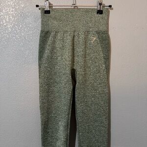 Gymshark Green Leggings High-Waisted